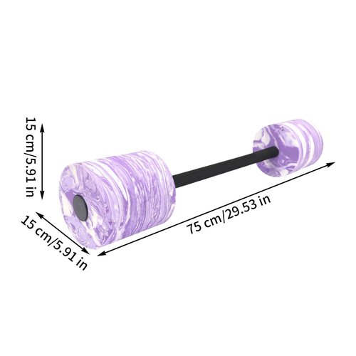 Water Weights Pool Exercise - Water Aerobics Equipments | Swimming Aquatic Dumbbells Water Weights Equipment, Fitness Aqua Workout Barbells For Swim Training Assistance Postpartum Recovery