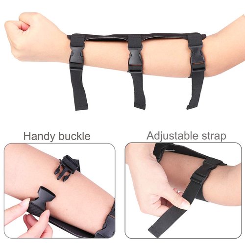 KRATARC Archery Lightweight Finger Tab Gloves & Arm Guard Adjustable Arm Protector for Hunting Target Shooting Accessory Recurve Bow Compound Bow (M)