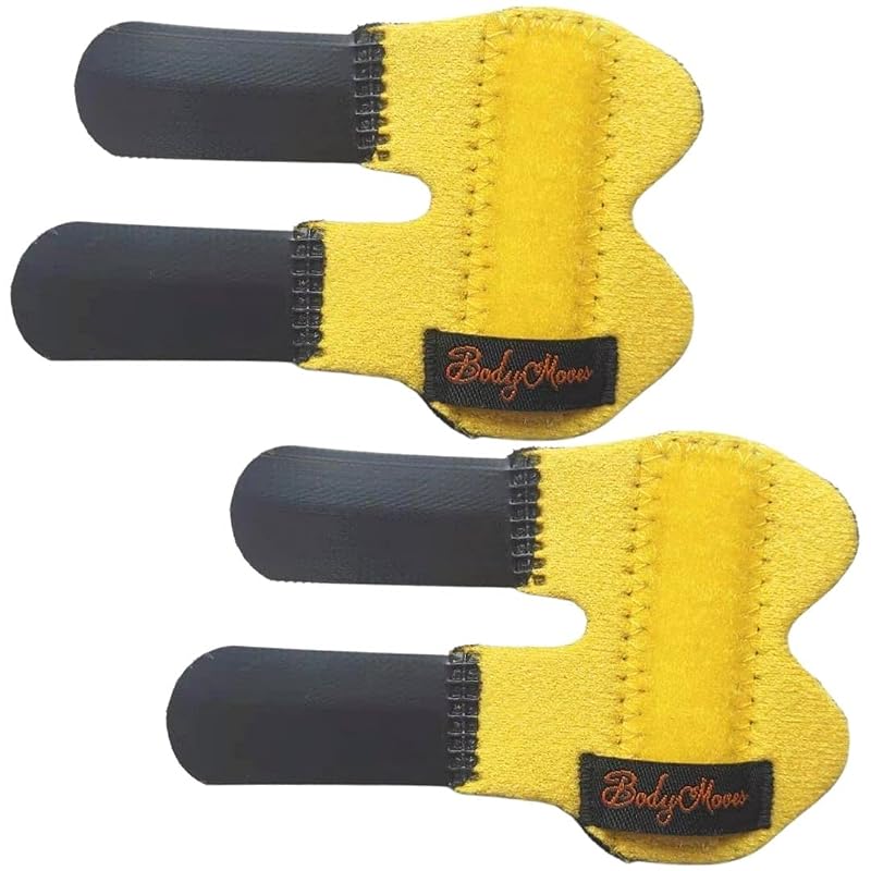 BodyMoves Kids Finger Splints (2 pc) - Yellow Variation