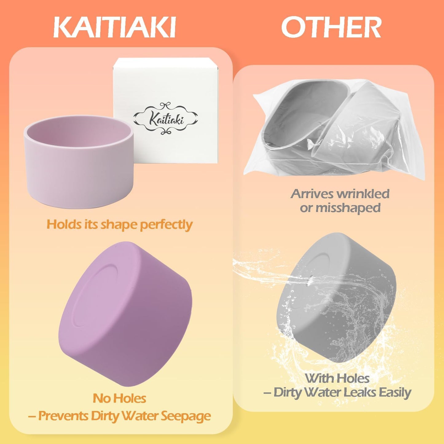 Kaitiaki Silicone Boot for Owala 30oz & 40oz FreeSip Sway Bottles & Tumblers - Non-Slip, Scratch-Resistant, Stability Enhancer, Available in 18 Colors (Sugar High)