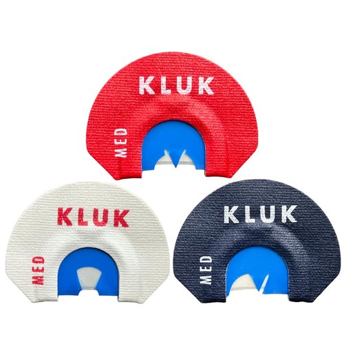 American Heritage Turkey Mouth Call 3-Pack, Ultimate Combination of KLUK’s Nation-Wide Favorite Turkey Mouth Calls, Ghost, Combo and Hybrid Cuts (Medium Stretch)