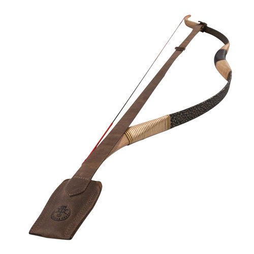 Valhalla Gear Archery Bow Shoulder Strap, Brown Leather, Handmade Sling, Bow Carrier, Hunting & Practice