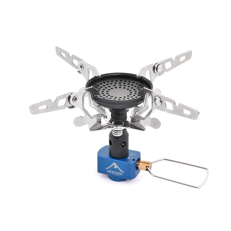 Widesea 3300W Camping Stove - Portable Backpacking Gas Burner, NON IGNITION