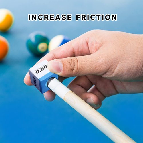 GSE Games & Sports Expert 12-Pack Billiard/Pool Cue Chalks, Billiard Pool Table Accessories for Home/Tournament Use (Blue)