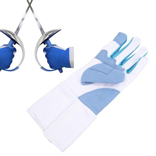 NYSUZHOUJI Left Hand Fencing Gloves Skid Sturdy Saber Training Glove for Fencing Practice (S)