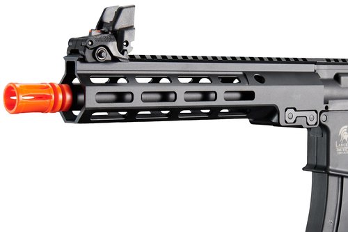 Lancer Tactical x Golden Eagle Gas Blowback Airsoft Polymer M4 Rifle with Ambidextrous Selector Switch(9.5" MLOK Rail Block 3)