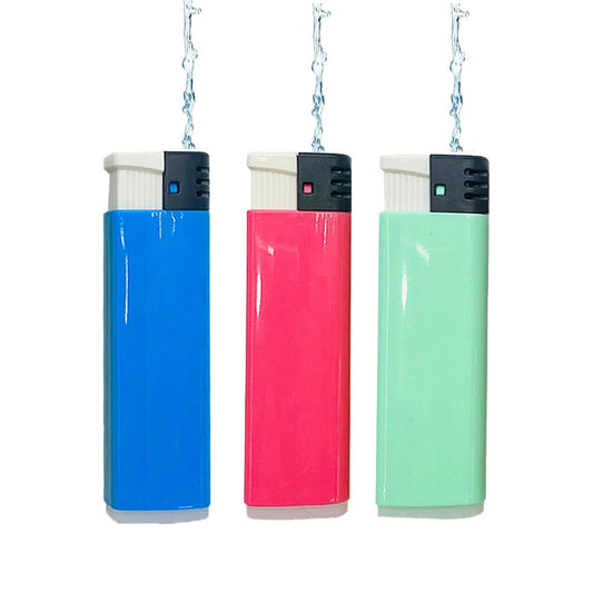 3 Pcs Realistic Water Gun Lighter - Hilarious Prank Gadget for Tricksters, Realistic Design with Powerful Water Jet, Fake Lighter, Mini Water Guns (3.15" Compact Prank Tool)