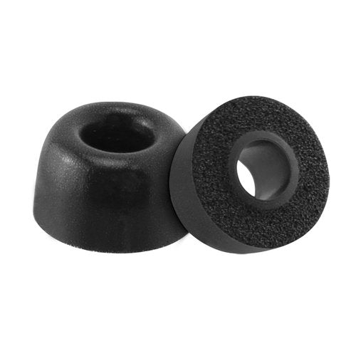 NANLANFAN Memory Foam Eartips Compatible with Denon Perl Pro, Ultimate Comfort, 3 Pairs (S/M/L, Black)