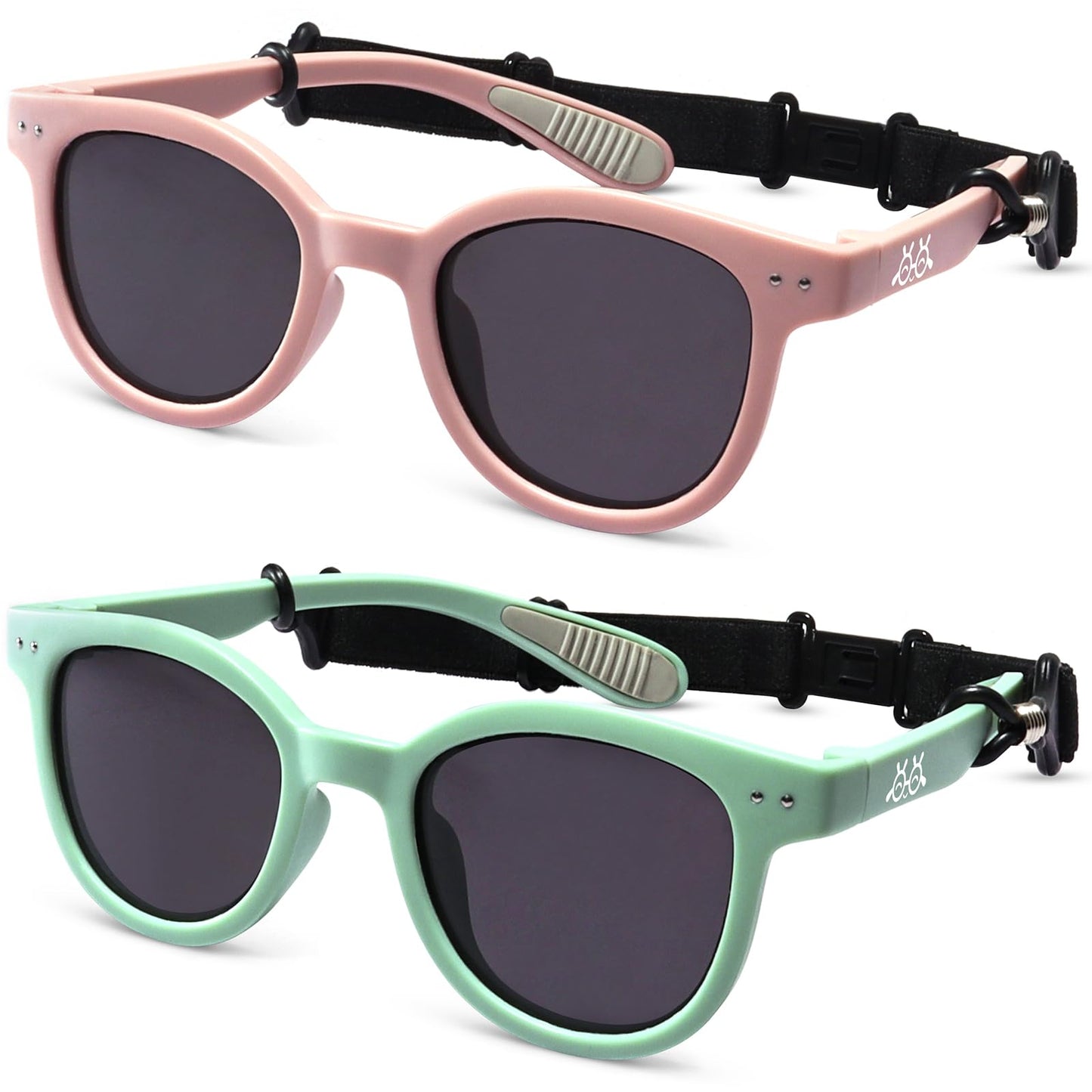 EYEBUDDY Kids Toddler Sunglasses Age 2-4/3-5 Boys Girls Polarized UV Protection Sun Glasses for Age 2-8
