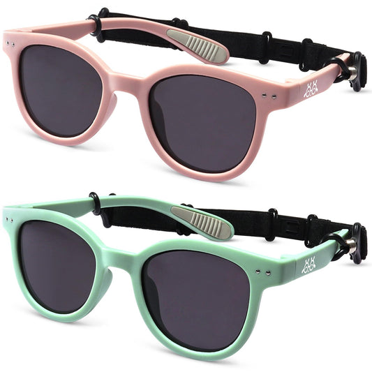 EYEBUDDY Kids Toddler Sunglasses Age 2-4/3-5 Boys Girls Polarized UV Protection Sun Glasses for Age 2-8
