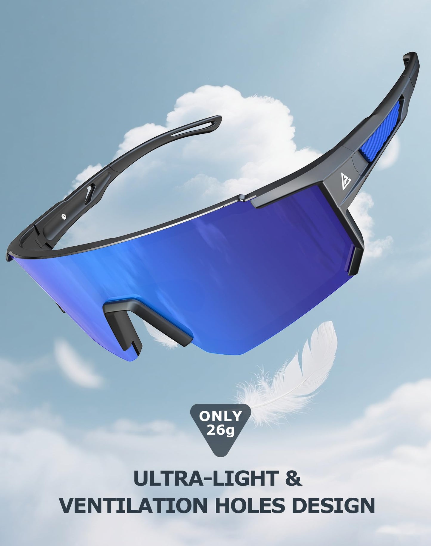 KALIYADI Polarized-Sunglasses-Men Sports Mens-Sunglasses Women: Sun Glasses with UV400 for Running Cycling Golf Fishing