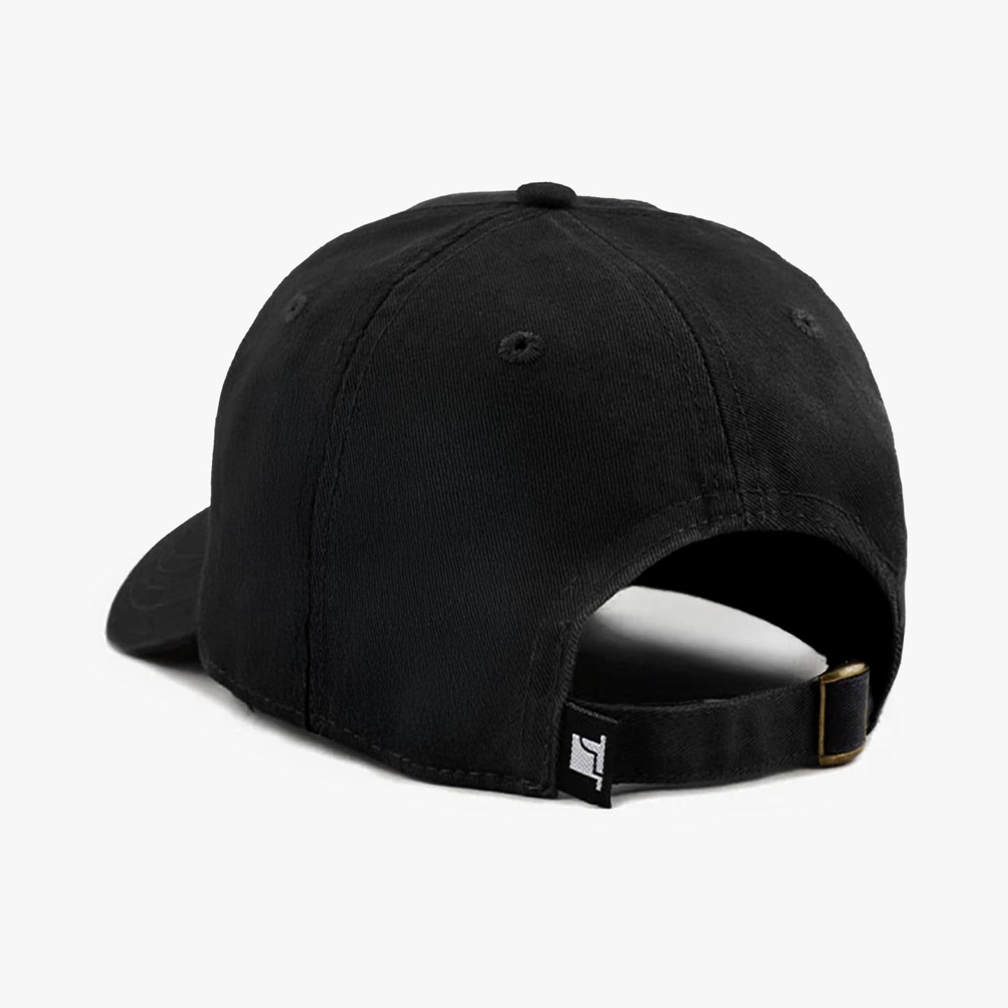 Cotton Baseball Cap Dad Hat – Washed Low Profile Adjustable Hat for Men Women Casual Outdoor Running Golf(Solid Black)