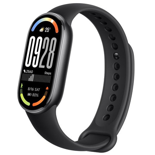 Xiaomi Mi Smart Band 10 (2025) - 1.72" AMOLED Display | 21 Days Battery Life | Touchscreen, Multi-Sport Tracker, Activity Tracker, Heart Rate Monitor | BT5.4 - Midnight Black
