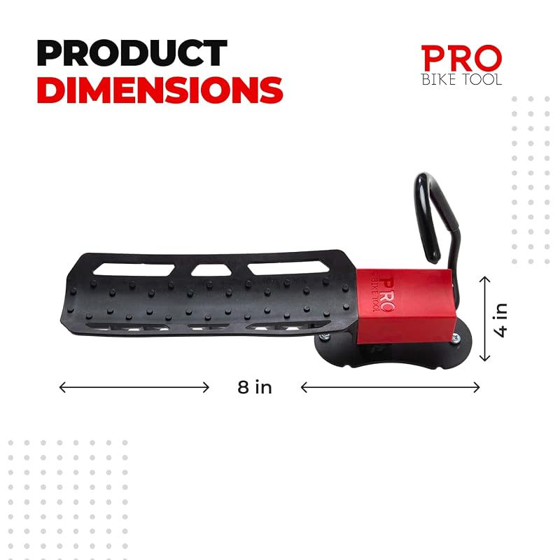 Pro Bike Tool Swivel Wall Mount Bike Rack - Vertical Storage (Pack of 1)