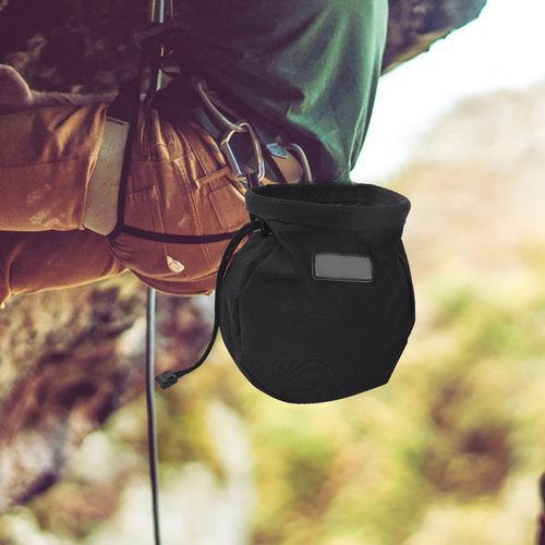 Outdoor Rock Climbing Powder Bag, Storage Pouch with Waist Belt for Easy Access & Convenience