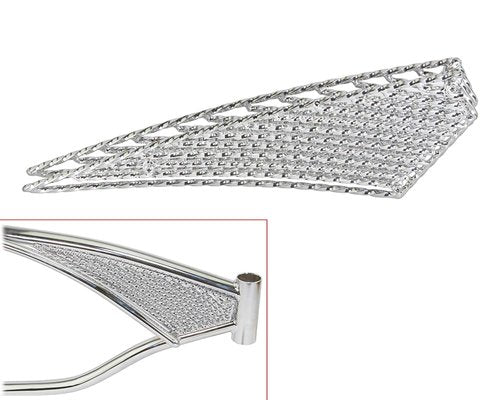 Lowrider Bike 20 Twisted Frame Insert-Top Chrome.