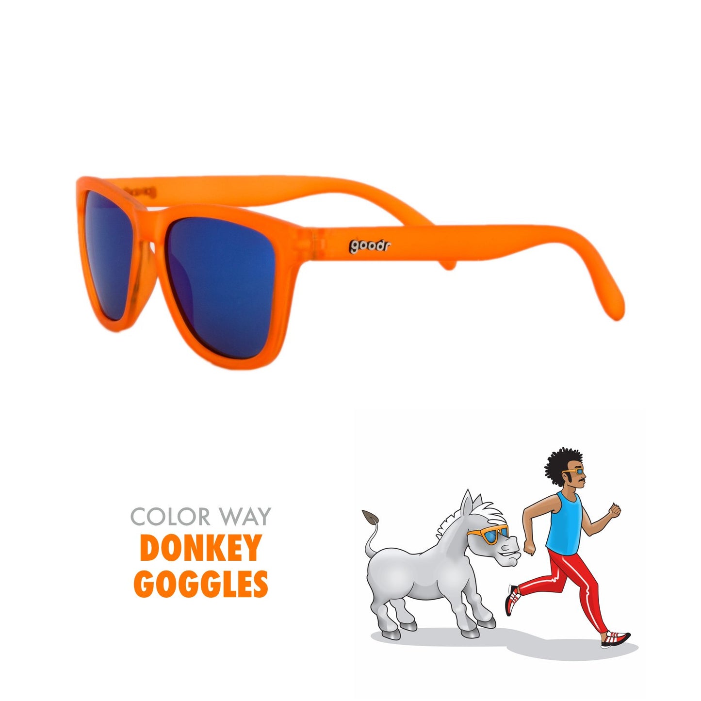 Goodr© Sunglasses - OG Donkey Goggles