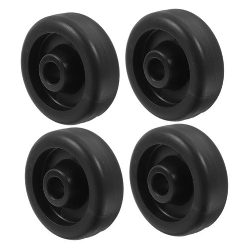 BCOATH 4pcs Replacement Wheels for Gym Equipment Wear-resistant System Wheels for Treadmills and Smooth Maneuverability Fitness Accessory
