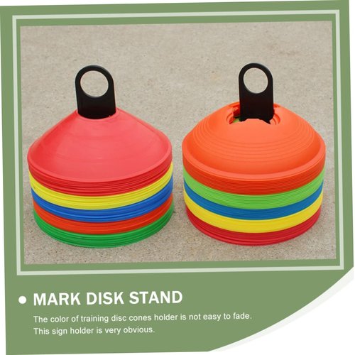 KESYOO 5pcs Soccer Disc Cone Storage Rack Lightweight Training Supplies for Football Practice Environment-Friendly Design for Easy Use and Portability