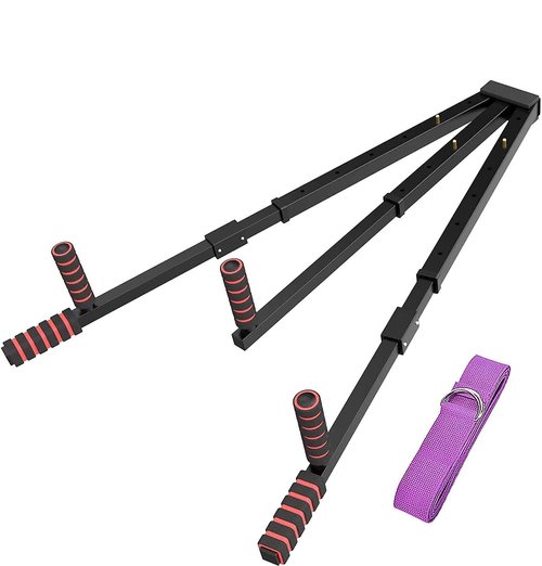AmazeFan Leg Stretcher, 3 Bar Leg Split Stretching Machine, Flexibility Stretching Equipment for Ballet, Yoga, Dance, Martial Arts, MMA, Home Gym Exercise[US. Patent Design]