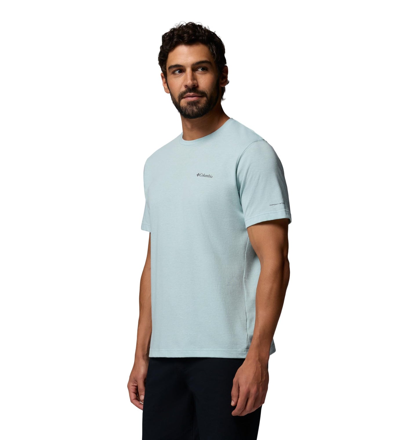 Columbia Men's Thistletown Hills Short Sleeve T-Shirt, Crushed Blue/Heather, 3X Tall