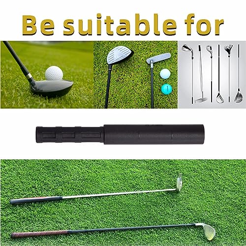 Golf Club Shaft Extension Kit - 8 Pcs 0.49 Inch Carbon Fiber Shaft Extensions for Irons, Putter, Driver