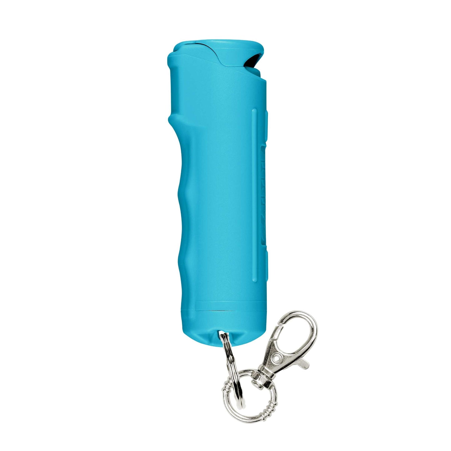 SABRE Pepper Gel Spray with Fast Flip Top Safety & Snap‑Clip Keychain for Self Defense - Max Police Strength OC with UV Marking Dye, Finger Grip, Wind Resistant, 10‑Sec. Spray, 14ft Range, Made in USA