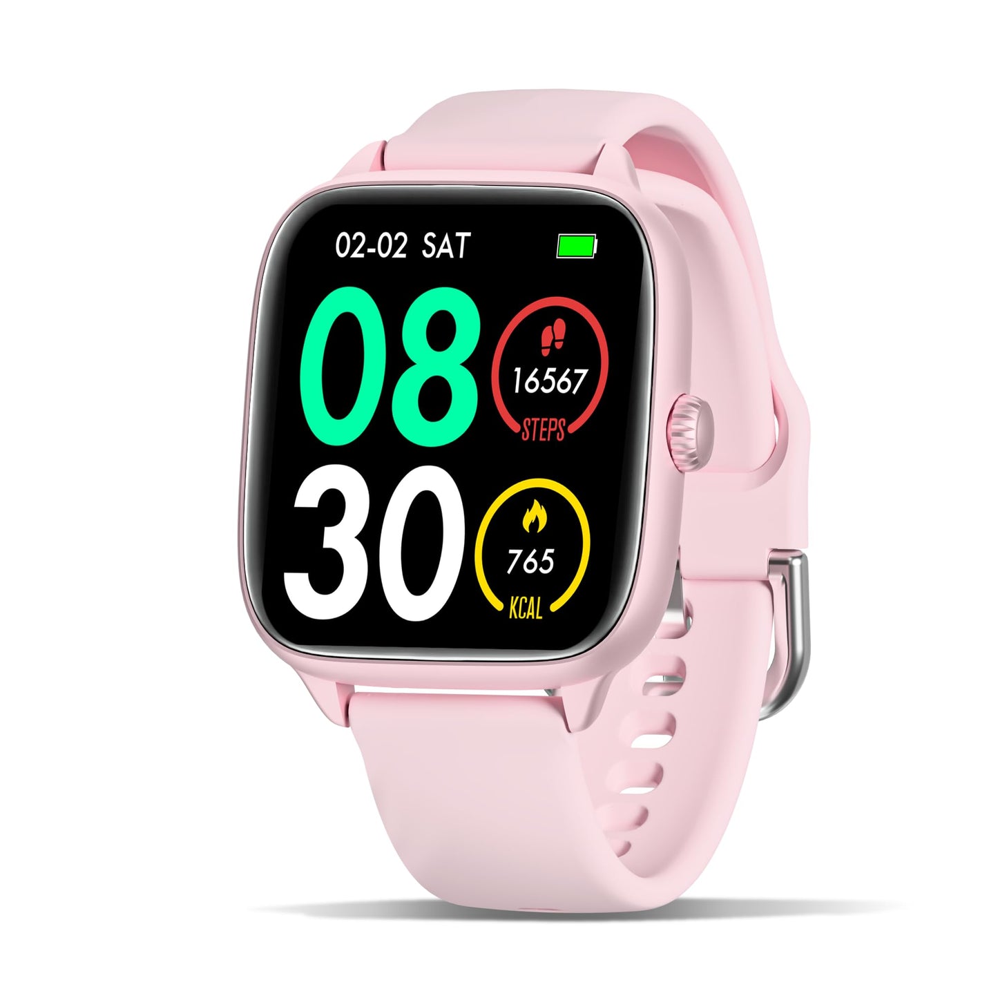 JYUAJOI Health Fitness Tracker (Answer/Make Calls), Smart Watch with 24/7 Heart Rate Monitor, Activity Tracker with Blood Pressure, Blood Oxygen, 120+ Sport Modes Sleep Tracker for Women Men (Black)