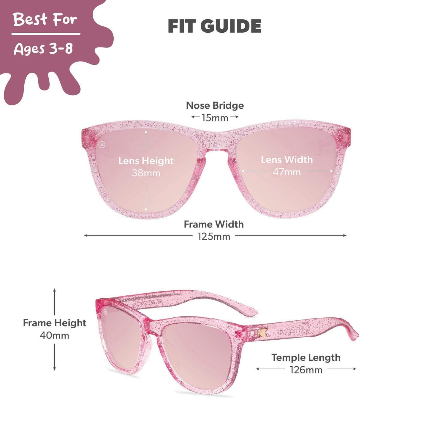 Knockaround Kids Premiums Polarized Sunglasses for Kids - UV400 Protection