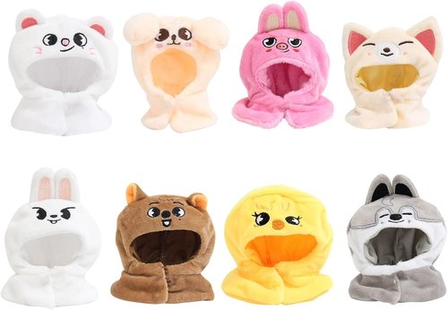 SK Lightstick Cover Compatible with Stray Kids Ver 1.0 & 2.0 – Cute Plush SKZ-OO Light Stick Cover for Concerts & Fans (Changbin)