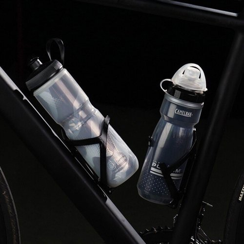 Corki Cycles Bike Water Bottle Holder Right Side Load Water Bottle Cage for Road, MTB, Gravel Bicycle Black 2-Pack