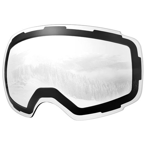 OutdoorMaster Ski Goggles PRO Replacement Lens - 20+ Choices (VLT 99% Clear Lens)