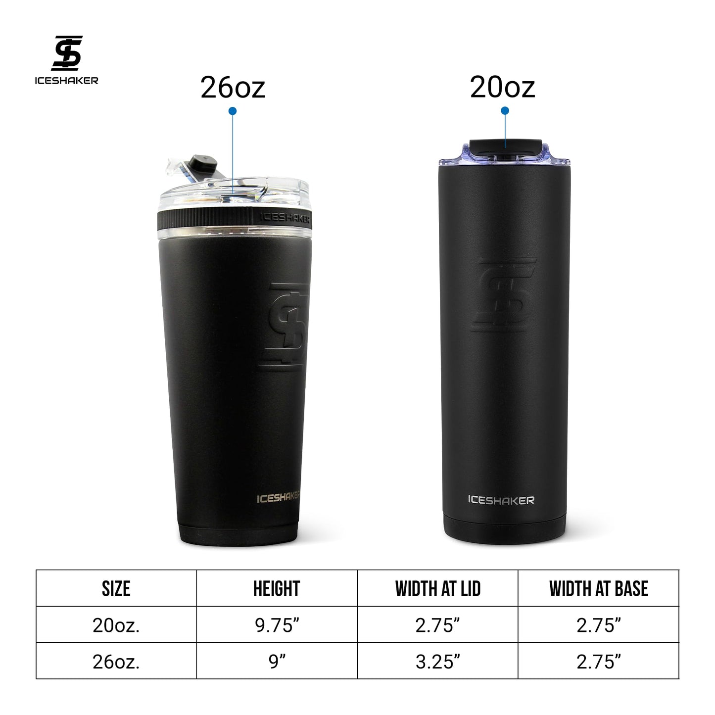 Ice Shaker 26 Oz Tumbler, Insulated Water Bottle with Straw, Stainless Steel Bottle, As Seen on Shark Tank, Water Bottle with Straw, Yellow