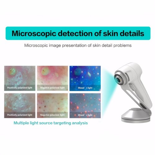 A6 AI Professional Skin Analyzer - High-Resolution Facial Detection Machine with 8-Spectrum Imaging for Precise Skin Assessment