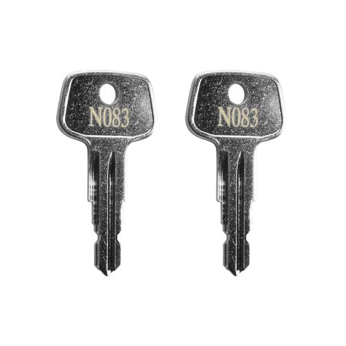 Hugexpen N083 Key Replacement for Thule Rack Core, Key Cylinder for Bike Rack Lock, Roof Cargo Lock, Roof Rack Locks, Cross Bars, Towers, Ski Rack Etc