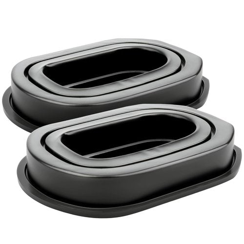 Upgraded Gel Ear Pads for Walker's Razor Earmuffs, Comfortable and Soft Replacement Gel Ear Cups with Sealed Bottom Shell