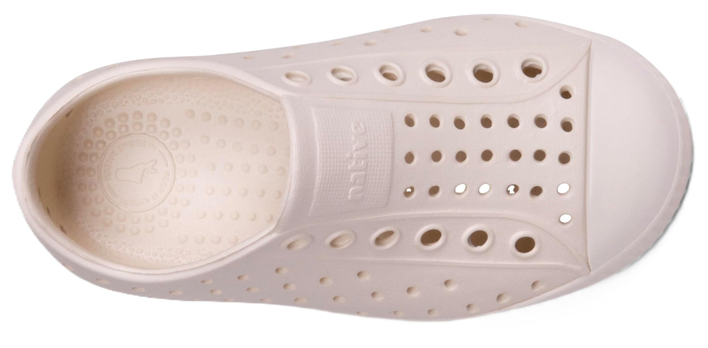 Native Shoes Unisex-Kids Jefferson Sneakers, Bone White/Bone White, 1 Little Kid