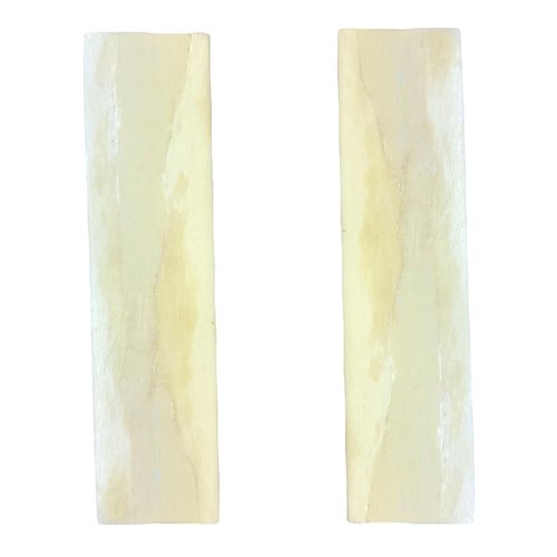 Malayan Products Camel Bone Knife Scales 6 inch, Handle Making Blanks, bone Craffting Natural Material White, Bladesmith