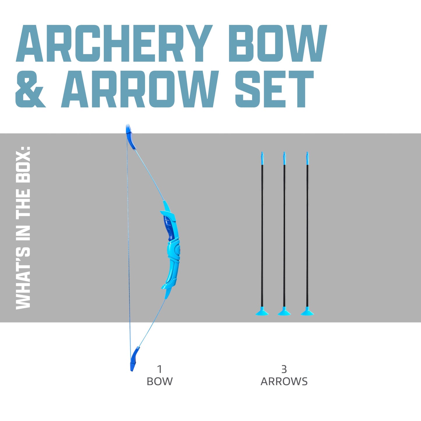 Franklin Sports Kids Archery Bow and Arrow Set - Indoor Toy Archery Set - Plastic Bow and Toy Arrows for Kids - Complete Youth Set