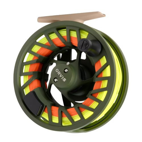 Orvis Clearwater Reel & Spools III 3-Pack: Lightweight Fly Fishing Reels with Extra Spools, Durable Construction, Smooth Drag System, Dark Pine