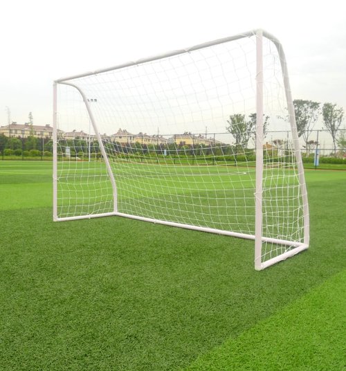 Ktaxon Soccer Goal 6x4/8x6 Portable Soccer Nets, Easy to Assemble PVC Frame, Design for Backyard Practice and Fun for Teens & Adults, Waterproof Outdoor Training Football Goals (8x6)