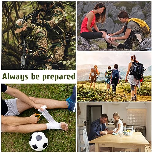 ABPIR 170 PCS Survival Kit with Emergency First Aid and Outdoor Gear - Black