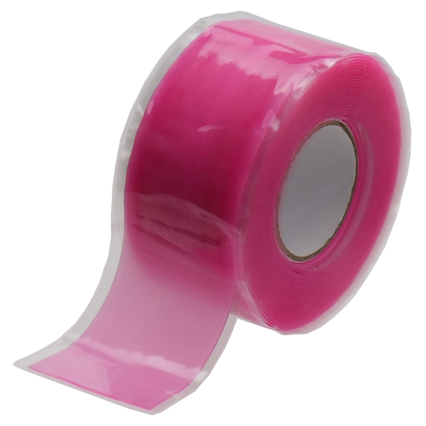 Autrends Self Fusing Silicone Tape 1Inch X 36Ft, Silicone Tape for Pull Up Bar, Handlebar Tape for Sport, Silicone Grip Tape, Rubber Tape Thick for Handles, Repair Tape,Pink