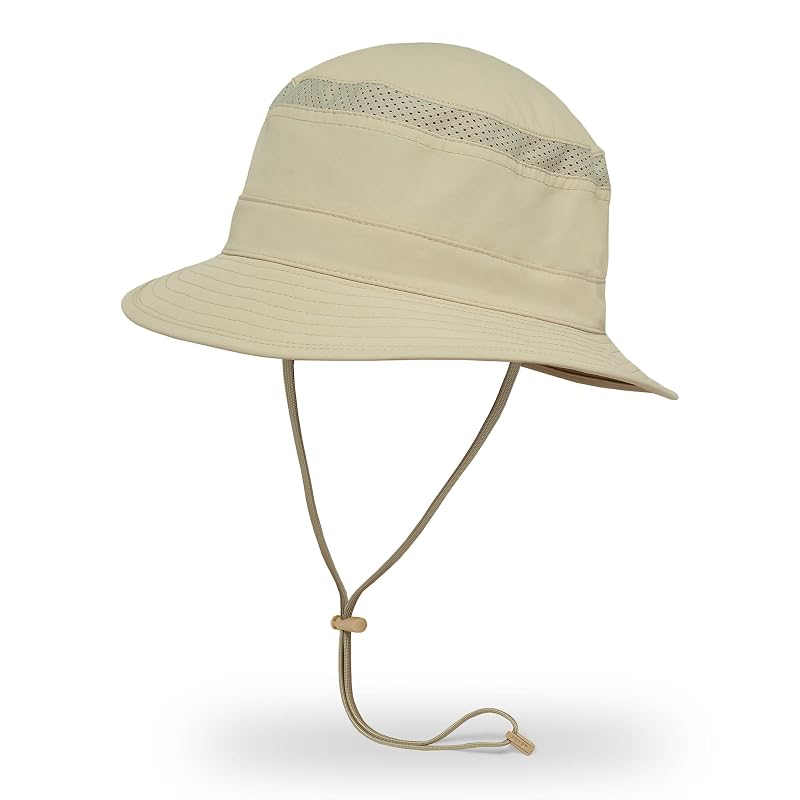 Sunday Afternoons Solar Bucket Hat UPF 50+ Cream Large - Outdoor Sun Protection