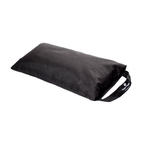Hugger Mugger Unfilled 10lb Yoga Sandbag - Black - Adds Weight to Your Poses, Zipper Cover, Sturdy Handle, Durable Material, Not Filled with Sand
