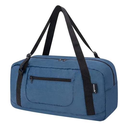Foldable Travel Duffel Bag for Gym Sports Lightweight Water Repellent & Tear Resistant-black One_Size