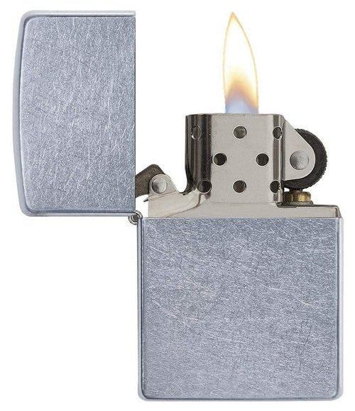 Zippo All-in-One Kit with Street Chrome Windproof Lighter