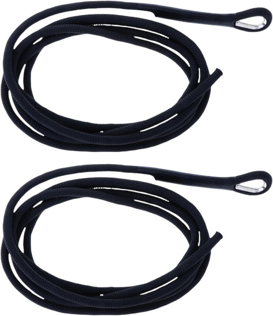 2 Pieces Pilates Reformer Pull Ropes Bands Easy to Install Hardware Fitting Belts Straps for Home Studio Use Pilates Core Bed