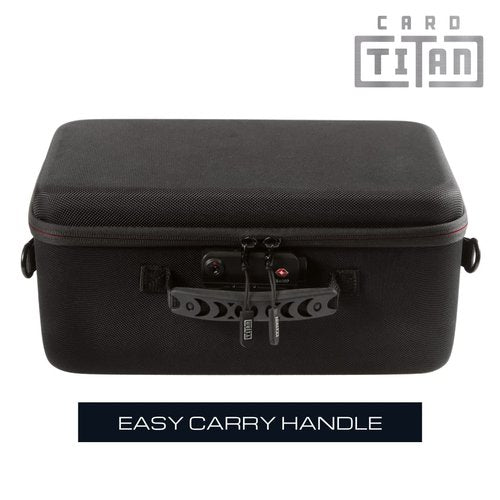 Card Titan Pro Graded Card Storage Box - Great CSG & PSA Graded Card Case with Zipper Lock - 36 Slot Trading Card Storage Box Fits 36 PSA or CSG Graded Slabs and Graded Cards