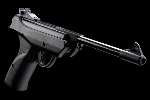 Lancer Tactical x SnowPeak SP500 Break Barrel 5.5mm .22 Caliber Air Pistol - (Black) Up to 350 FPS
